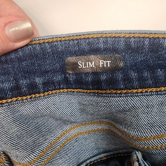 Judy Blue Slim Fit Stretch Denim Jeans Size 11/30 - Picture 3 of 6